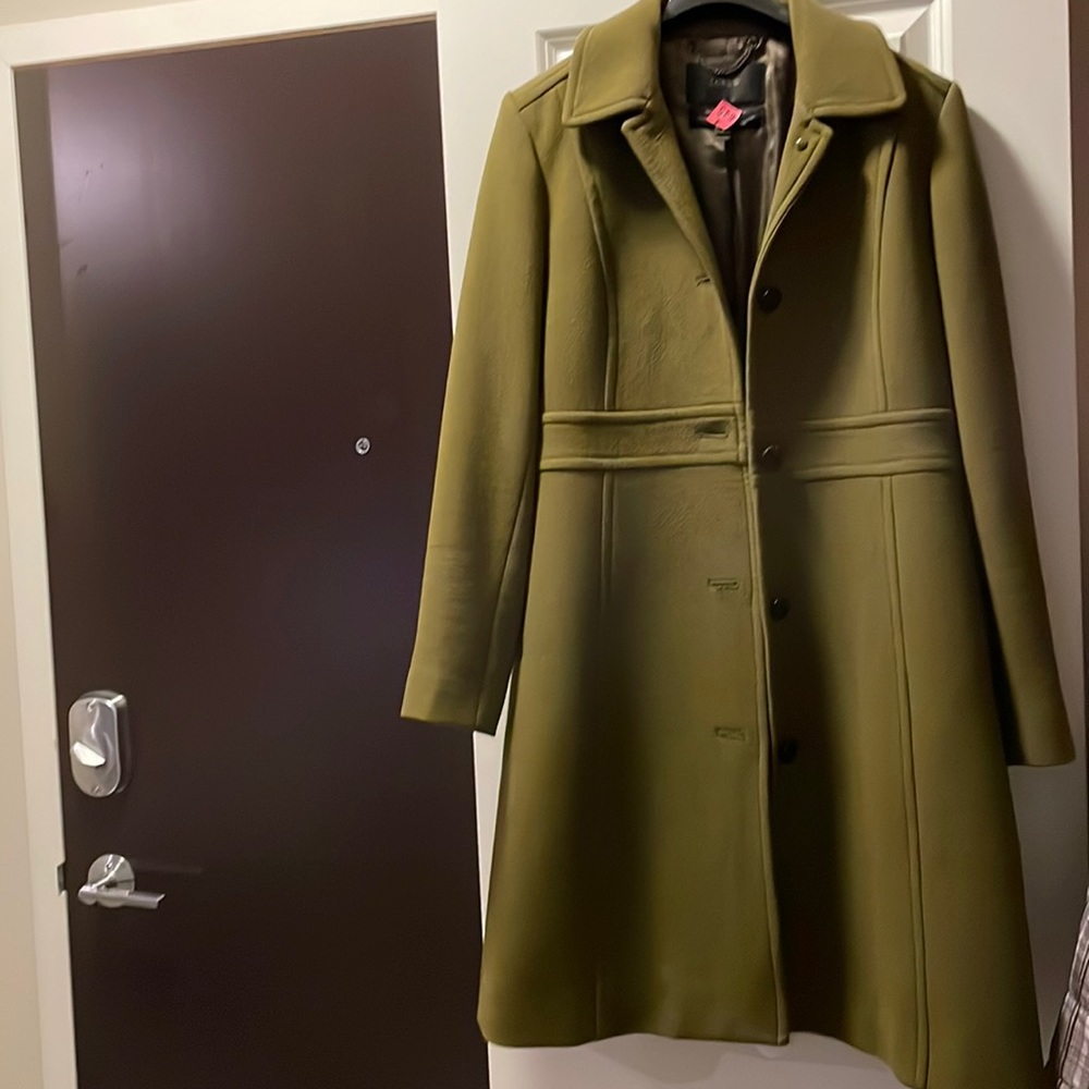 Classic lady day coat in Italian double-cloth wool with Thinsulate®